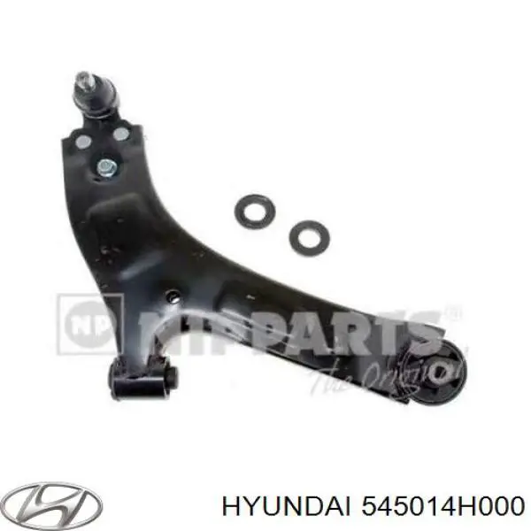 545014H000 Hyundai/Kia Wahacz zawieszenia przedniego dolny prawy