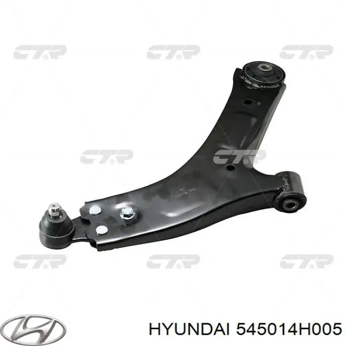 Do koszyka 545014H005 Hyundai/Kia Wahacz zawieszenia przedniego dolny prawy