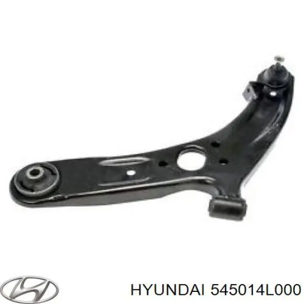 Do koszyka 545014L000 Hyundai/Kia Wahacz zawieszenia przedniego dolny prawy