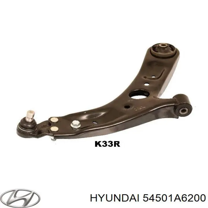Wahacz zawieszenia przedniego dolny prawy Hyundai/Kia 54501A6200 cena, od 75,04 USD