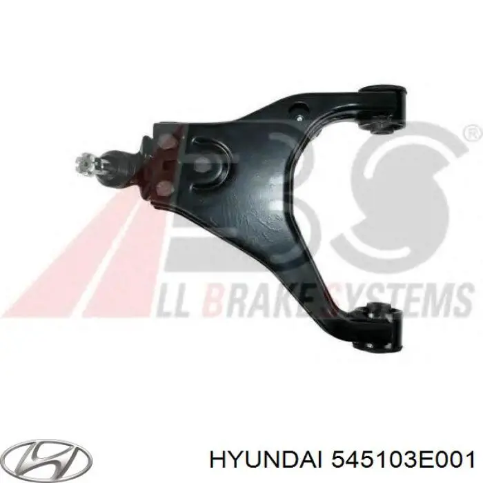 545103E001 Hyundai/Kia Wahacz zawieszenia przedniego dolny lewy