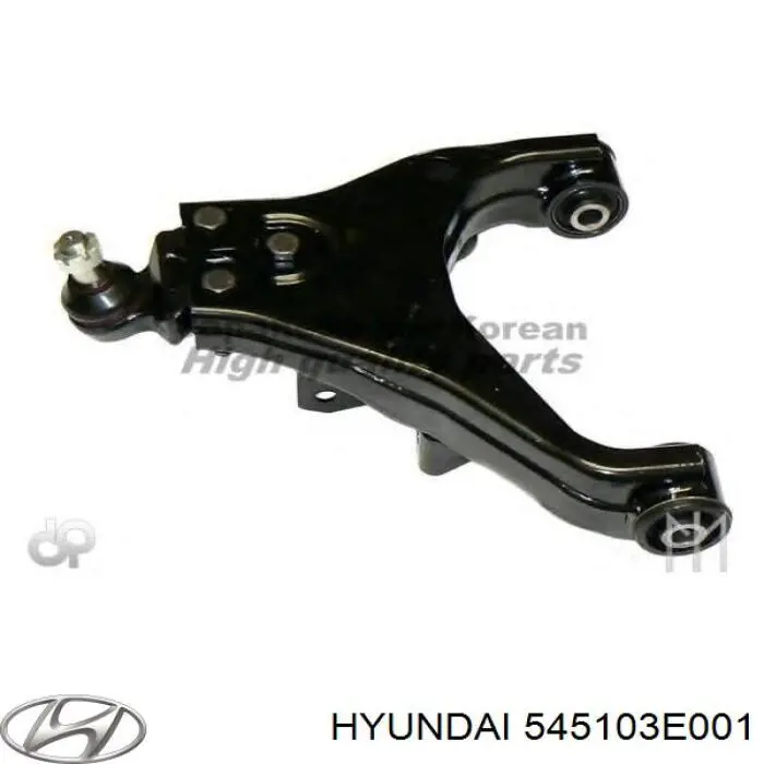 Do koszyka 545103E001 Hyundai/Kia Wahacz zawieszenia przedniego dolny lewy