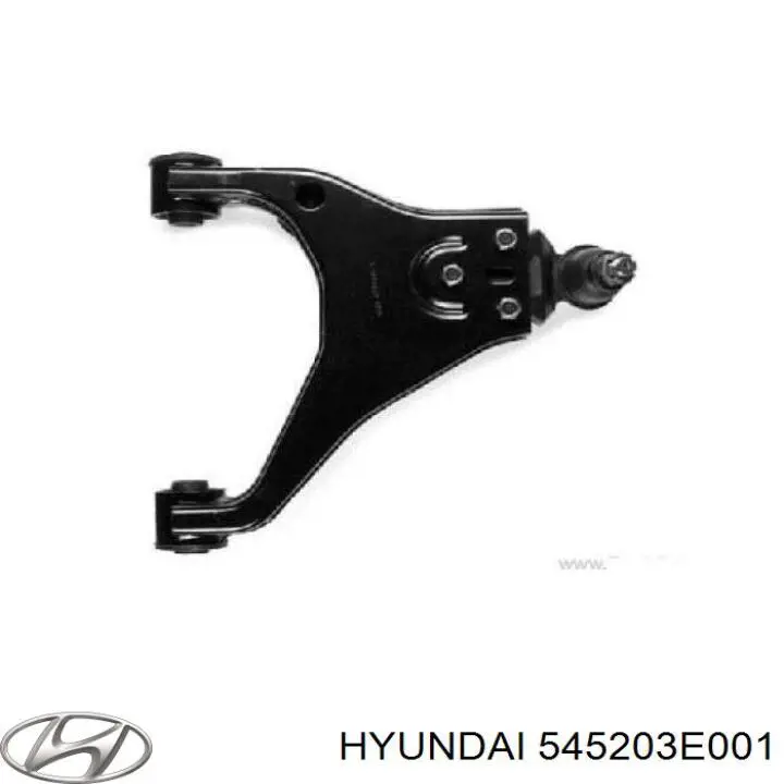 Do koszyka 545203E001 Hyundai/Kia Wahacz zawieszenia przedniego dolny prawy