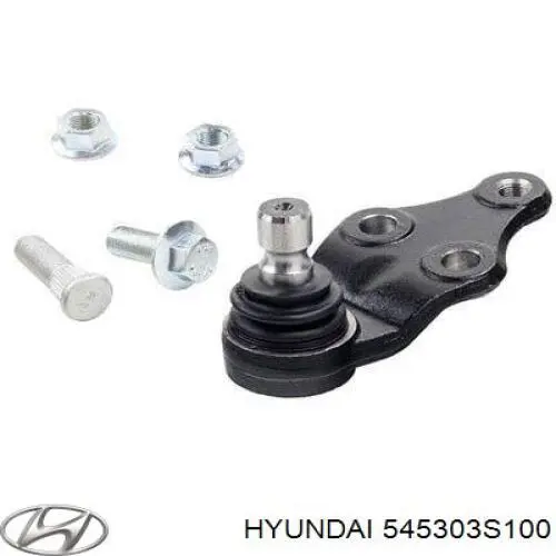 Do koszyka 545303S100 Hyundai/Kia Sworzeń wahacza dolny