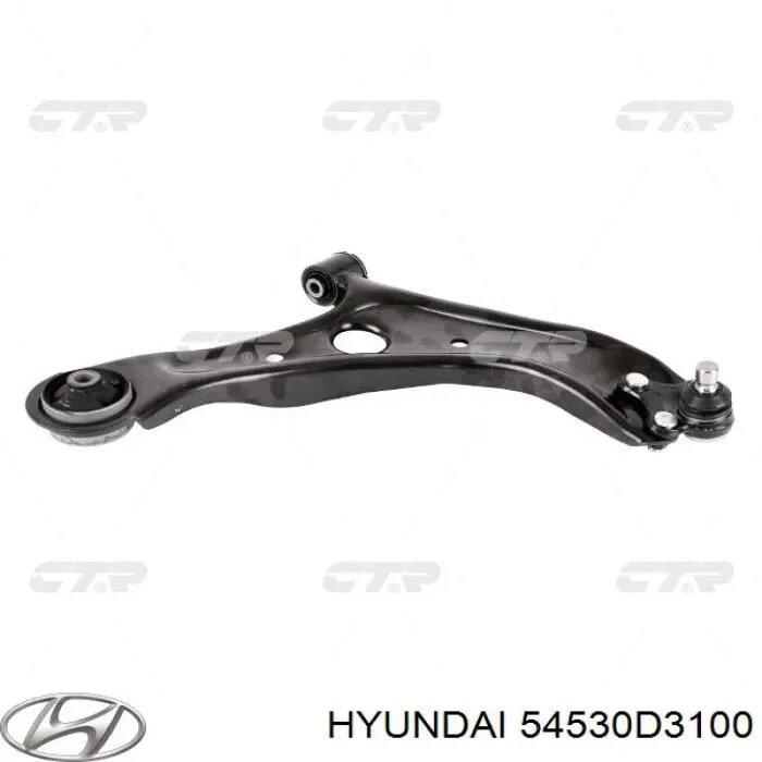 54530D3100 Hyundai/Kia Sworzeń wahacza dolny prawy