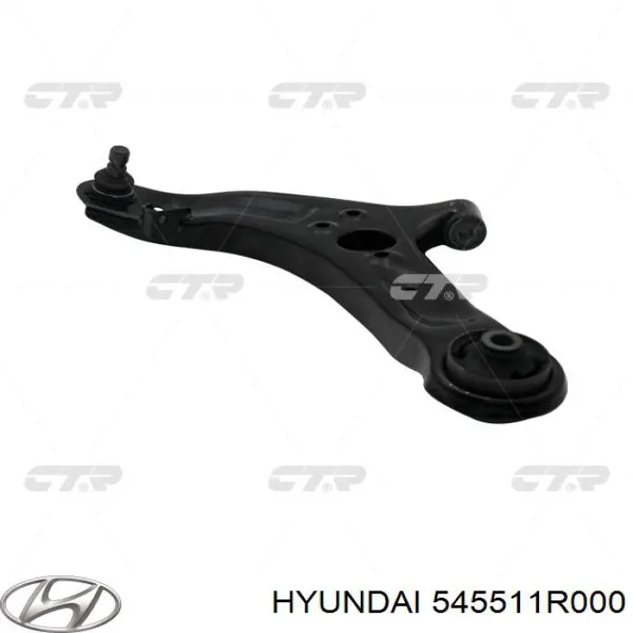 Do koszyka 545511R000 Hyundai/Kia Silentblock przedniego wahacza dolnego