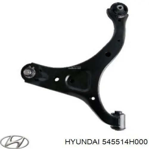 Do koszyka 545514H000 Hyundai/Kia Silentblock przedniego wahacza dolnego
