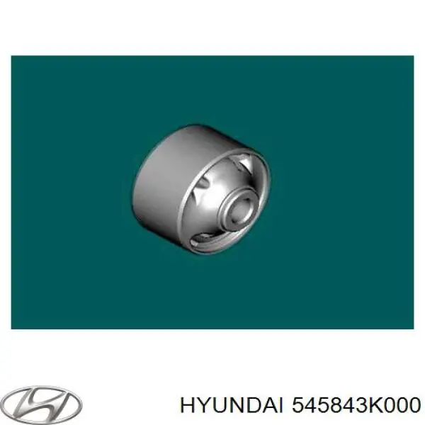 Silentblock przedniego wahacza dolnego Hyundai/Kia 545843K000 cena, od 12,20 USD