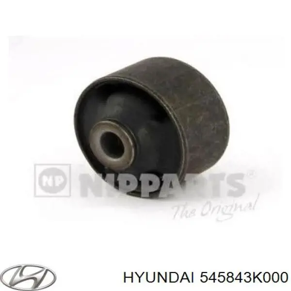 Do koszyka 545843K000 Hyundai/Kia Silentblock przedniego wahacza dolnego