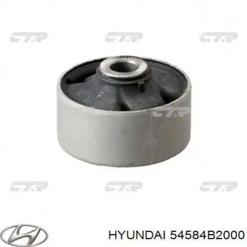 Do koszyka 54584B2000 Hyundai/Kia Silentblock przedniego wahacza dolnego