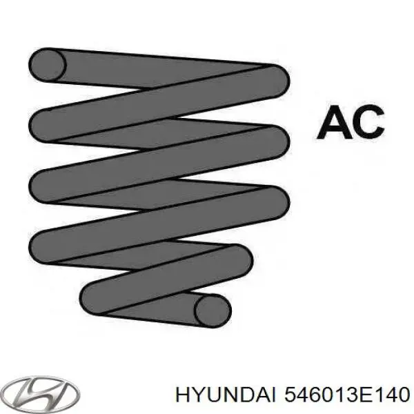 Sprężyna przednia Hyundai/Kia 546013E140 cena, od 63,04 USD