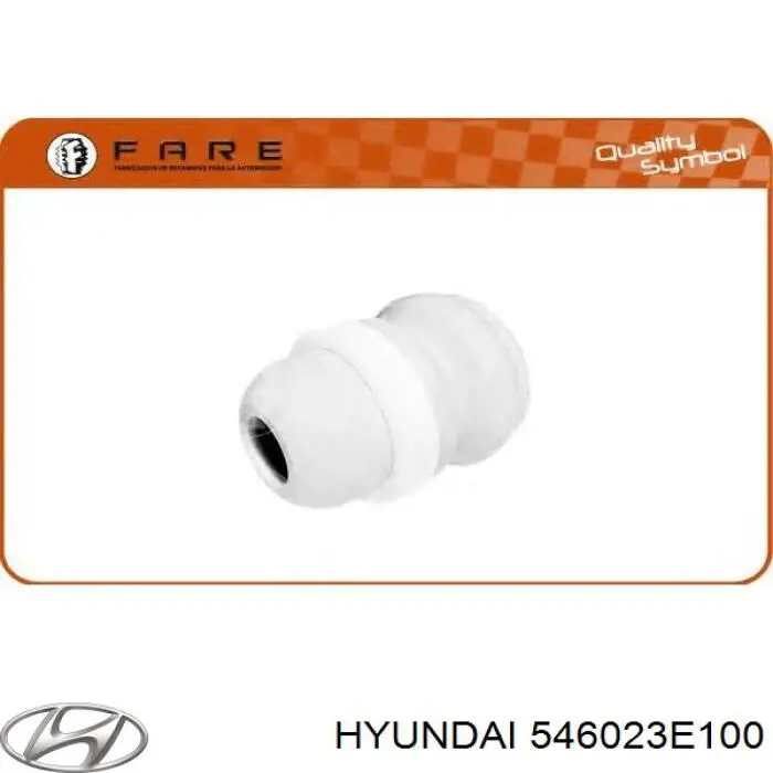 Do koszyka 546023E100 Hyundai/Kia Odbój amortyzatora przedniego
