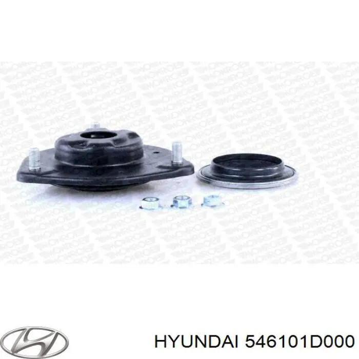 Podpora amortyzatora przedniego lewego Hyundai/Kia 546101D000 cena, od 26,41 USD