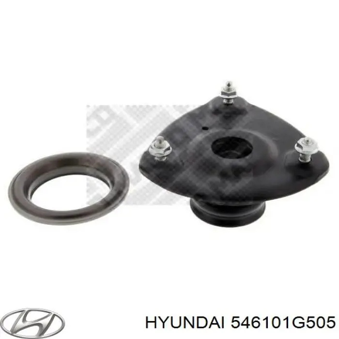 Podpora amortyzatora przedniego lewego Hyundai/Kia 546101G505 cena, od 25,73 USD