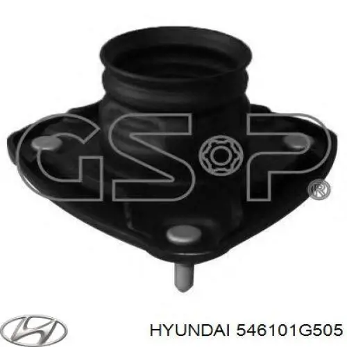 Do koszyka 546101G505 Hyundai/Kia Podpora amortyzatora przedniego lewego