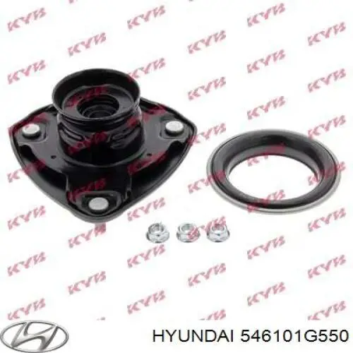 Podpora amortyzatora przedniego prawego Hyundai/Kia 546101G550 cena, od 22,31 USD