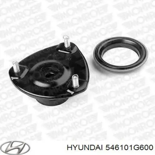 546101G600 Hyundai/Kia podpora amortyzatora przedniego lewego