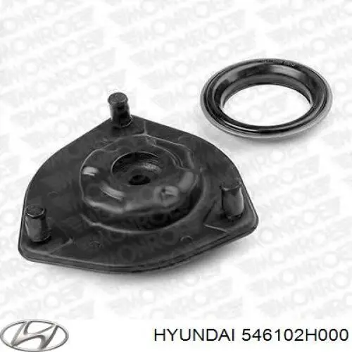 Do koszyka 546102H000 Hyundai/Kia Poduszka amortyzatora przedniego