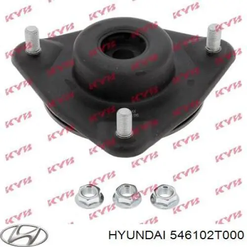 Do koszyka 546102T000 Hyundai/Kia Poduszka amortyzatora przedniego