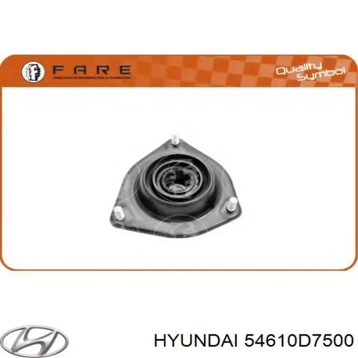 Poduszka amortyzatora przedniego Hyundai/Kia 54610D7500 cena, od 29,43 USD