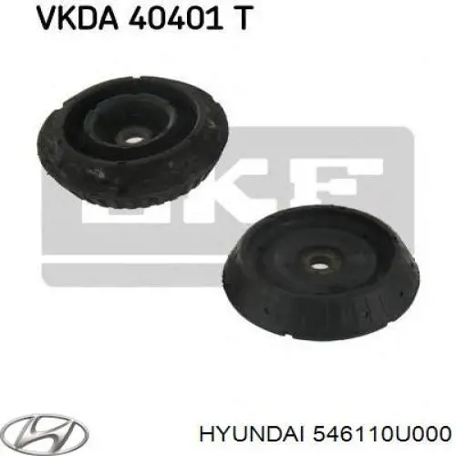 Poduszka amortyzatora przedniego 546110U000 Hyundai/Kia