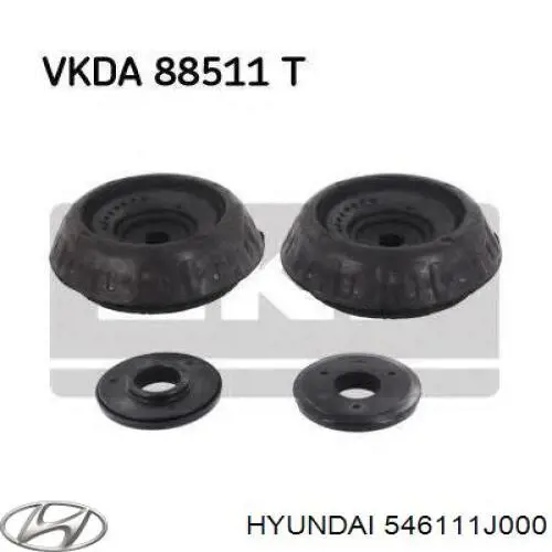 Poduszka amortyzatora przedniego Hyundai/Kia 546111J000 cena, od 16,69 USD