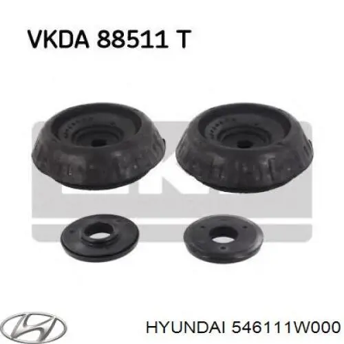 546111W000 Hyundai/Kia Poduszka amortyzatora przedniego