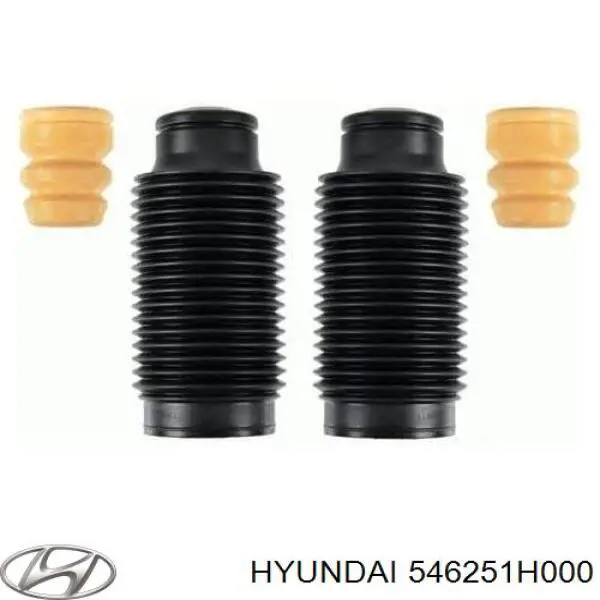 Osłona amortyzatora przedniego Hyundai/Kia 546251H000 cena, od 7,64 USD