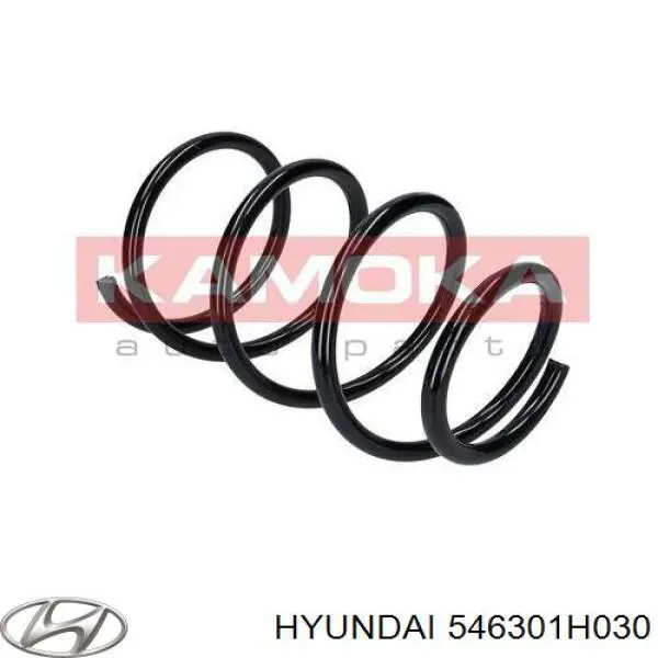 Do koszyka 546301H030 Hyundai/Kia Sprężyna przednia