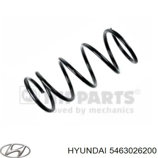 Sprężyna przednia Hyundai/Kia 5463026200 cena, od 50,94 USD