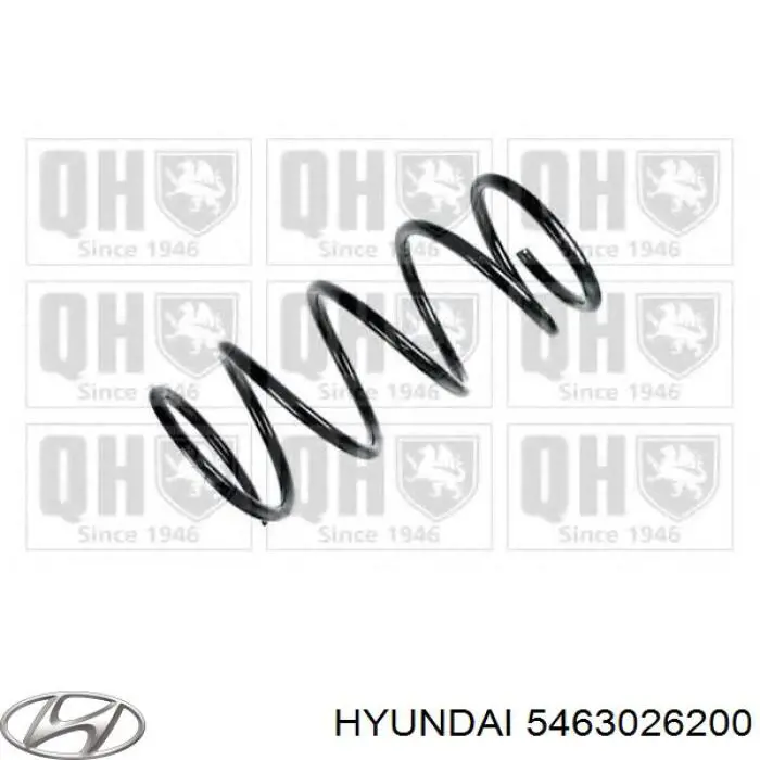 Do koszyka 5463026200 Hyundai/Kia Sprężyna przednia