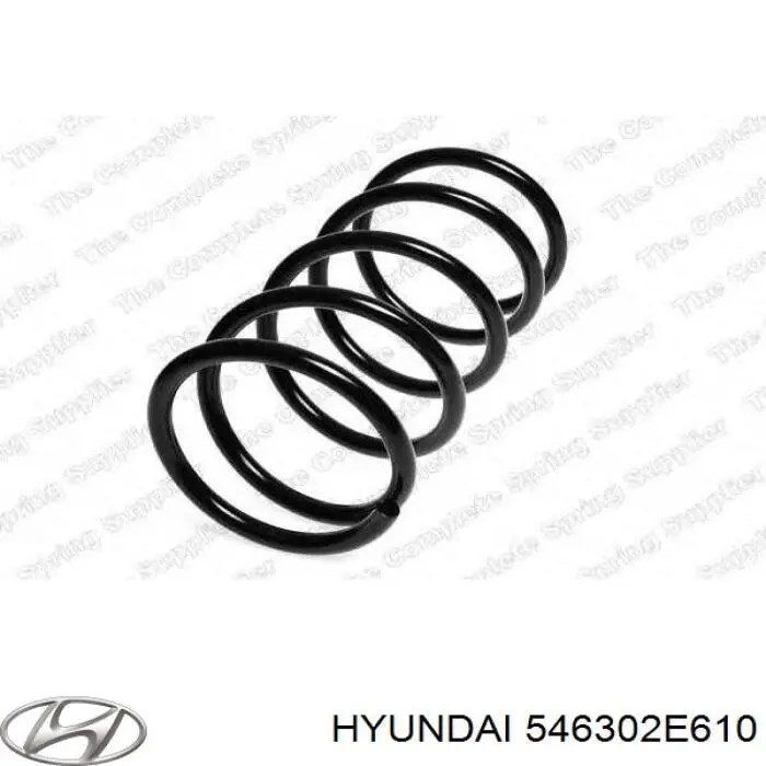 Do koszyka 546302E610 Hyundai/Kia Sprężyna przednia