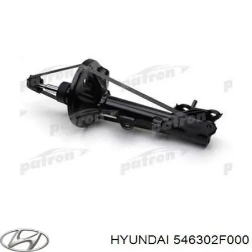 Do koszyka 546302F000 Hyundai/Kia Sprężyna przednia