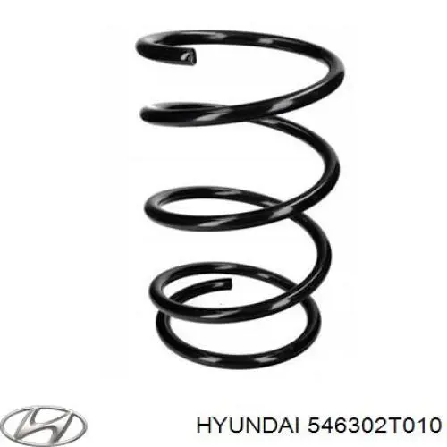 Sprężyna przednia Hyundai/Kia 546302T010 cena, od 27,23 USD
