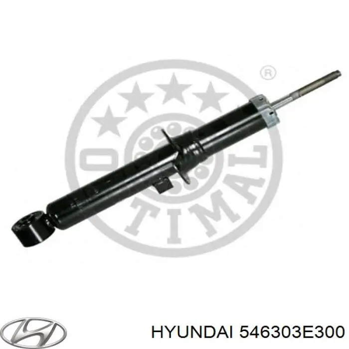 Do koszyka 546303E300 Hyundai/Kia Amortyzator przedni lewy