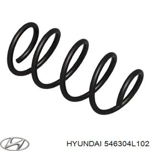 546304L102 Hyundai/Kia Sprężyna przednia