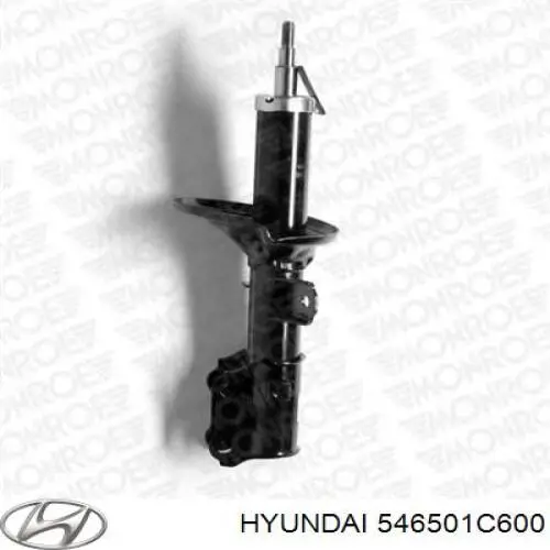 Amortyzator przedni lewy Hyundai/Kia 546501C600 cena, od 62,99 USD