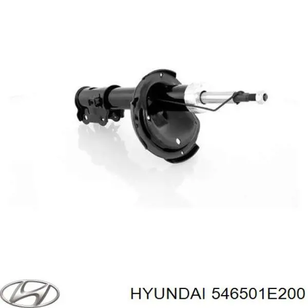 Do koszyka 546501E200 Hyundai/Kia Amortyzator przedni lewy