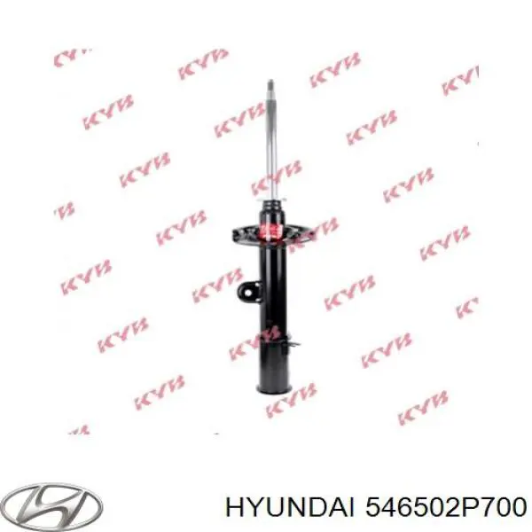 Amortyzator przedni lewy Hyundai/Kia 546502P700 cena, od 71,41 USD