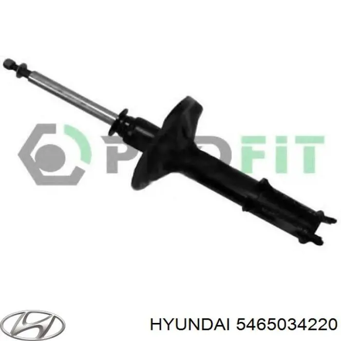 Amortyzator przedni 5465034220 Hyundai/Kia