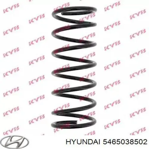 5465038502 Hyundai/Kia Sprężyna przednia
