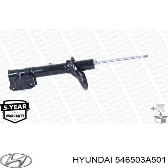 Amortyzator przedni lewy Hyundai/Kia 546503A501 cena, od 60,24 USD