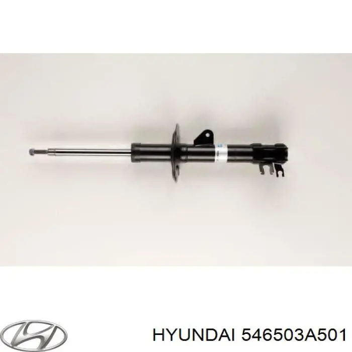 Do koszyka 546503A501 Hyundai/Kia Amortyzator przedni lewy