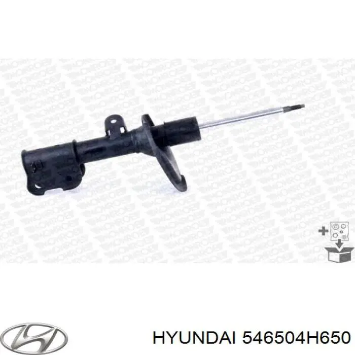 Amortyzator przedni lewy 546504H150 Hyundai/Kia