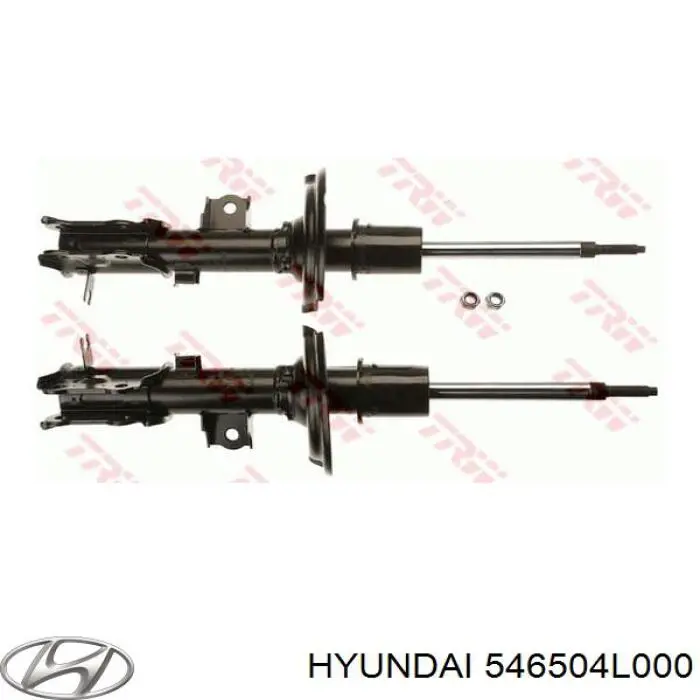 Amortyzator przedni lewy Hyundai/Kia 546504L000 cena, od 57,47 USD