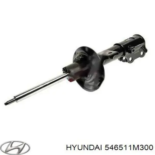 Do koszyka 546511M300 Hyundai/Kia Amortyzator przedni lewy