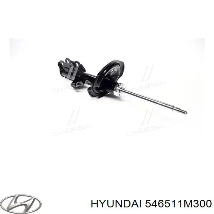 546511M300 Hyundai/Kia Amortyzator przedni lewy