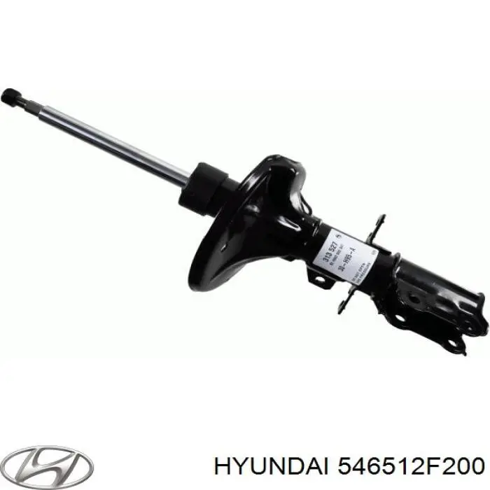 Do koszyka 546512F200 Hyundai/Kia Amortyzator przedni lewy