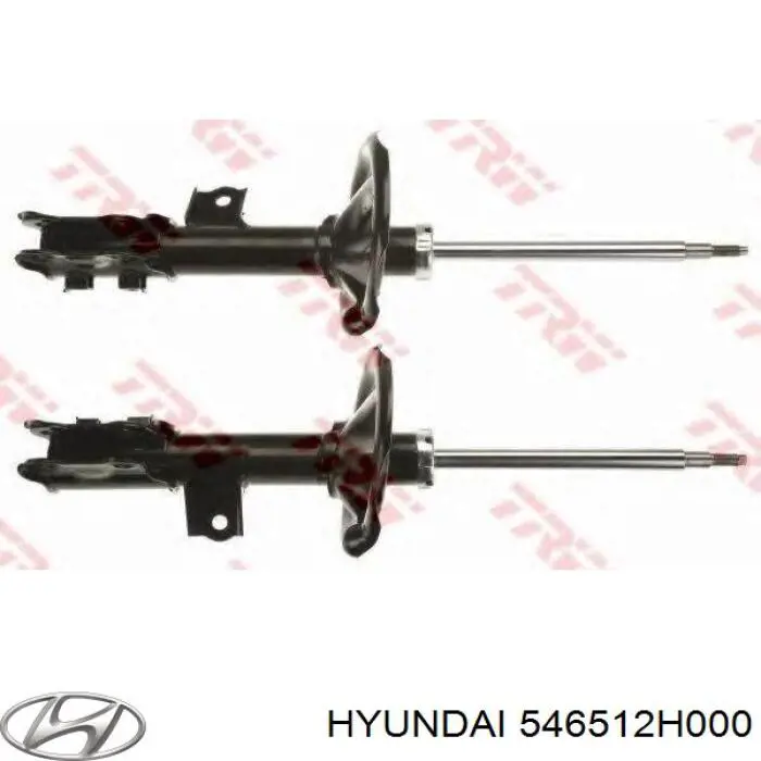 546512H000 Hyundai/Kia Amortyzator przedni lewy