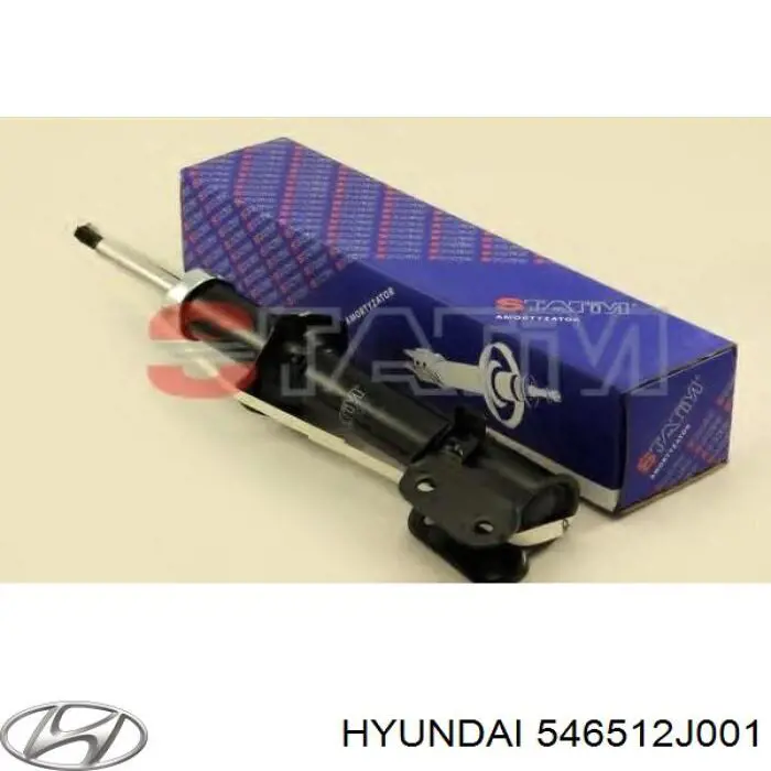 Do koszyka 546512J001 Hyundai/Kia Amortyzator przedni